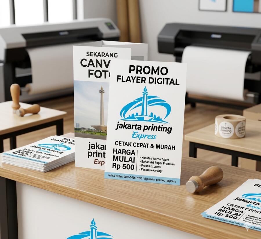 Printing Express Work Example Jakarta Printing Express